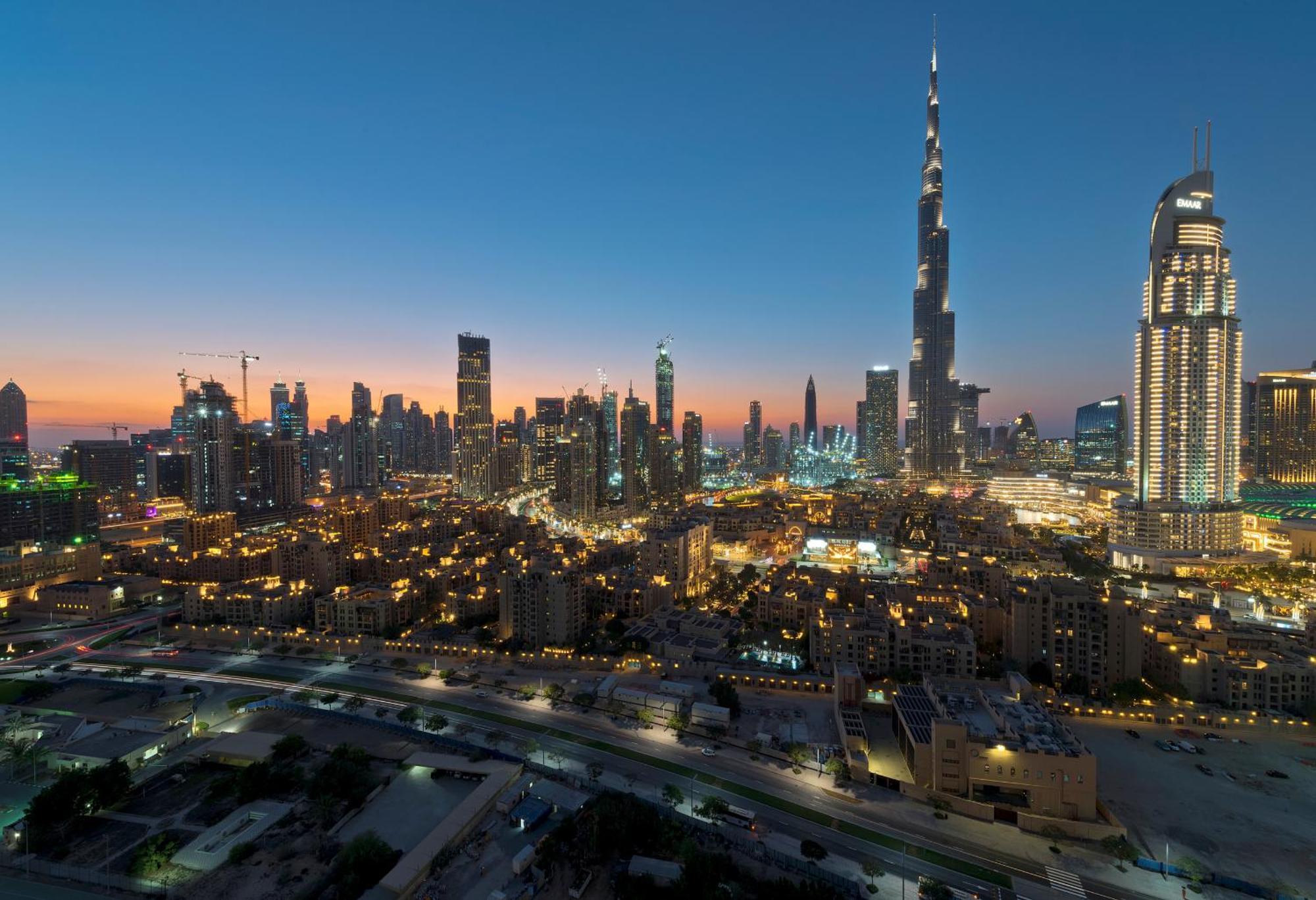 Upgraded Apartment With Stunning Burj Khalifa View Dubai Bagian luar foto