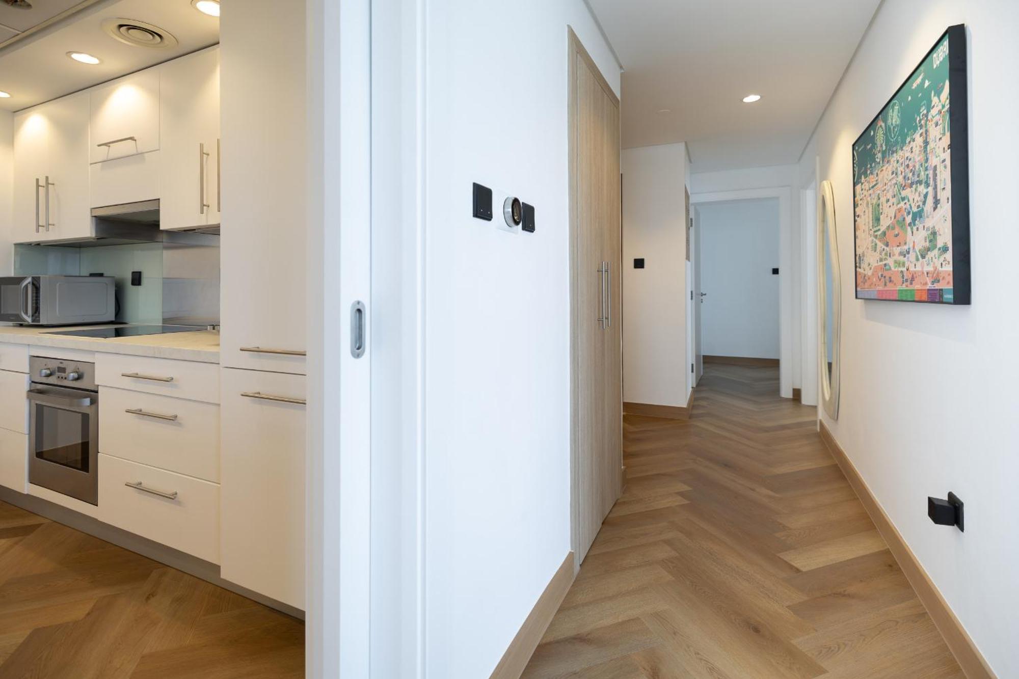 Upgraded Apartment With Stunning Burj Khalifa View Dubai Bagian luar foto